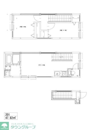 ソルナクレイシア都立大学の物件間取画像